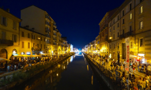 Nightlife in Naviglio Grande